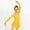 Yellow, variant on BRGZLK Ballet Leotards for Girls Classic Solid Color Long Sleeve Round Neck Dance Dress Toddler Soft Comfortable Jumpsuit Dress Mint Green 9-10 Years
