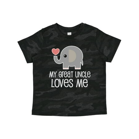 

Inktastic My Great Uncle Loves Me Gift Toddler Boy or Toddler Girl T-Shirt