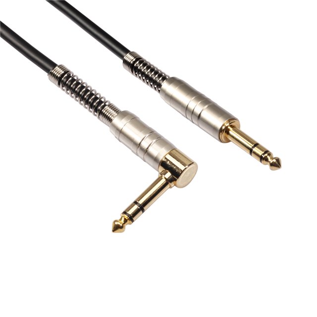 conector de Pedal de efecto de guitarra duradero accesorios para instrumentos musicales El nuevo-6.35mm*1m