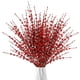 thumbnail image 1 of Flores artificiales de jazmín Sggvecsy de 75 cm de altura en rojo, 10 piezas, 1 of 7