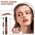 thumbnail image 5 of 4-Fork Tip Eyebrow Pen, Waterproof Brow Color for Natural Hair-Like Brows, Long-Lasting, 2ml, #03 Brown, 5 of 12
