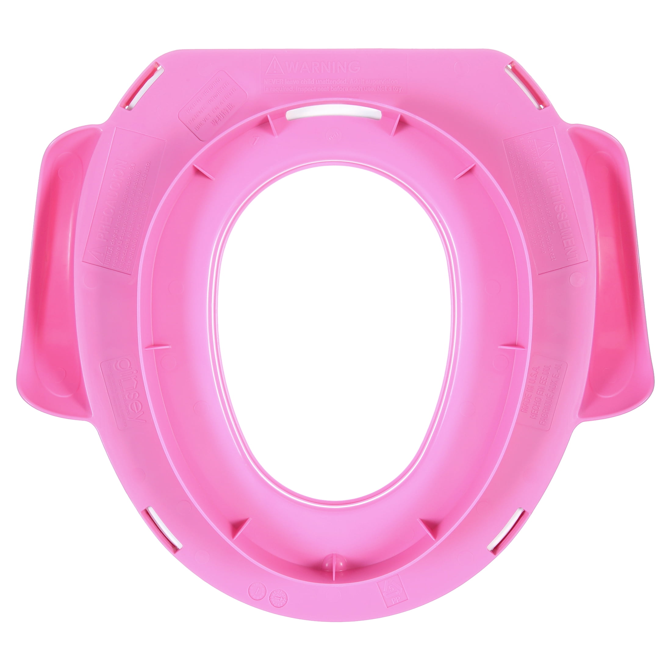 DreamWorks Trolls Soft Potty Training Seat for Toddlers with Hanging Hook, Fits Standard Toilets