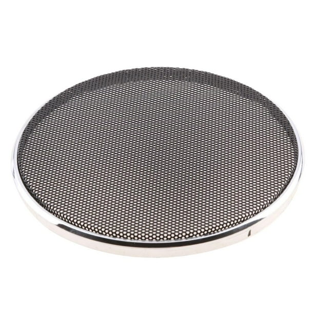 1 pieza de cubierta de rejil de , altavoces, subwoofers, protector negro 8 pulgadas Macarena Cubierta protectora para el altavoz