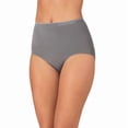thumbnail image 3 of Ellen Tracy Essentials Women's 4 Way Stretch Flexible Fit Seamless Brief, 5 Pack (Fuchsia, S), 3 of 6