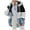 Blue, variant on Odeerbi Jackets For Women Trendy Warm Faux Coat Jacket Winter Zipper 2025 Long Sleeve Outerwear Gray