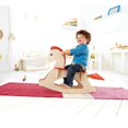 thumbnail image 2 of Hape Rock and Ride Kids Wooden Toy Rocking Horse with Handles for Toddler Riders, 2 of 5