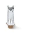 thumbnail image 3 of Wonder Nation Little Girls and Big Girls Metallic Heart Cowgirl Western Boot, 3 of 5