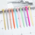 thumbnail image 3 of 6Pcs Heart Crystal Ballpoint Pen Twist Action Ballpoint Pen Smooth to Write, 3 of 7
