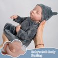 thumbnail image 4 of Muñeca Reborn SPICIMOMO Realistic Boy de 45 cm con caja de regalo para más de 3, 4 of 9