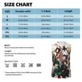 thumbnail image 6 of My Hero Academia Anime Men's Tank Top Lightweight Summer Sleeveless Tee Shirt Muscle Tank Tops Workout T-Shirts Casual Athletic Undershirts, 6 of 7