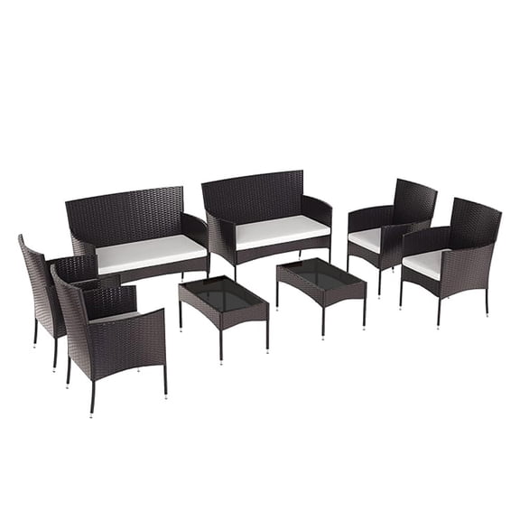 Sala Ilios Innova Para Jardín Color Negro con Blanco
