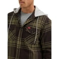 thumbnail image 5 of Wrangler® Men's and Big Men's Heavyweight Hooded Shirt Jacket, Sizes S-5XL, 5 of 6