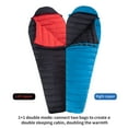 thumbnail image 6 of QEZER Ultralight Down Sleeping Bag for Adults, 650FP, 860g, 3-Season Compact for Backpacking & Camping, 36°F-46°F, 6 of 9