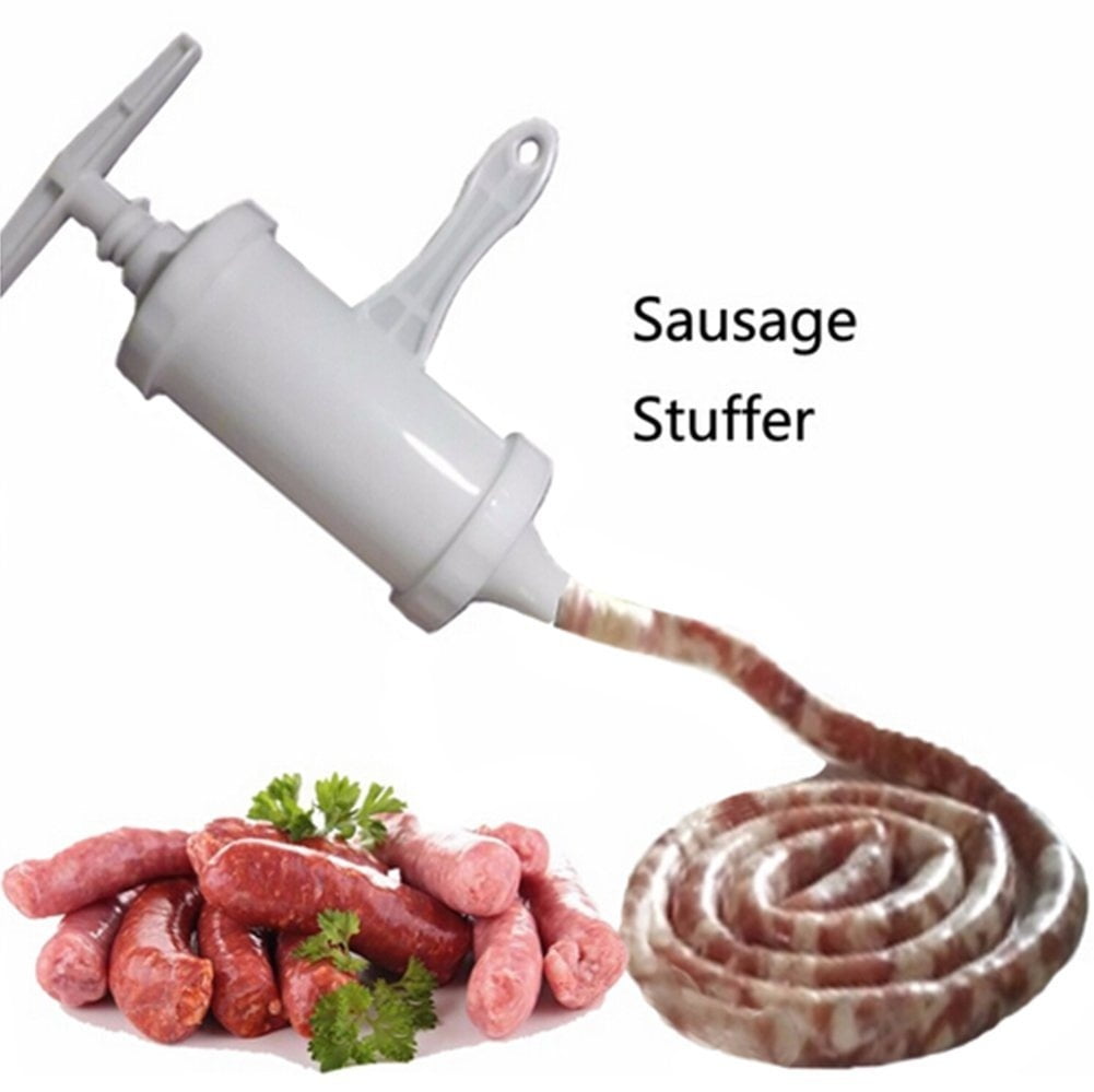 Manual Meat Sausage Maker Homemade Stuffer Sausage Filling Machine Funnels Parts 