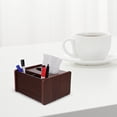 thumbnail image 5 of FENGGUIQU Wooden Bedside Organizer Box for Tissues, Pens, Remotes - Simple Design, Compact 7.5×6.7×4.3in Storage Solution, 5 of 6