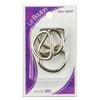 Le Bouton 3/4" Silver D-Ring