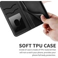 thumbnail image 3 of Compatible with Samsung Galaxy A51 5G Wallet Case, Galaxy A51 5G Case Leather with Card Holder Magnetic Kickstand Wrist Strap Flip Shockproof Case for Samsung Galaxy A51 5G Life Tree Black, 3 of 14