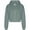 Dusty Green, variant on Awdis Womens Cropped Hoodie
