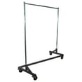 thumbnail image 2 of Heavy Duty Z Rack 400lb Capacity - 63" Garment Rack with Adjustable Height - Rolling Clothing Rack for Retail, Boutique & Home - Black Finish, 2 of 2