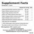 thumbnail image 4 of MYcoMune 4X Immune Support Supplement - Organic Mushrooms Reishi, Lion's Mane, Cordyceps, Chaga, Shiitake, Maitake for Stress, Energy and Brain by Pure Essence- 60 Caps, 4 of 8