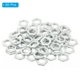 thumbnail image 3 of Tuercas Hexagonales de Acero Uxcell M10x1.0 60 Pcs Hardware de Rosca Métrica Acabado Galvanizado 2mm de Alto, 3 of 5