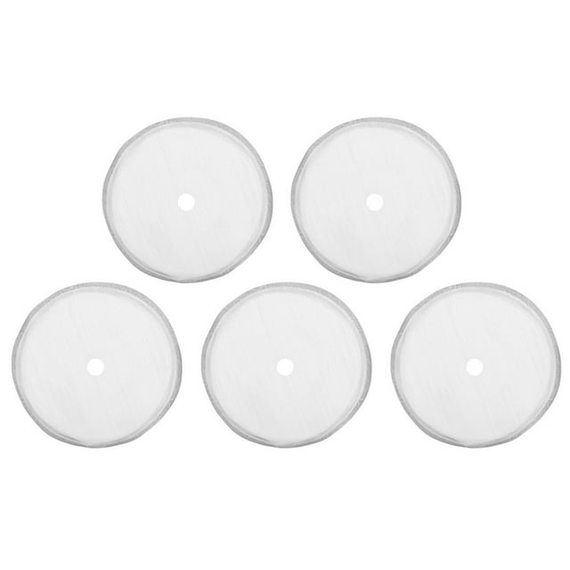 Filtre de presse française 5 pièces 80 maille de remplacement d'écran de filtre en acier inoxydable pour cafetière de presse française de 350 ml
