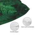 thumbnail image 3 of Fotbe Green Leave Fern Funda de Almohada Decorativa Estilo Occidental, Lujo en Algodón, Fundas para Almohadas King, Cojín Estampado para Decoración del Hogar-14"x20", 3 of 6