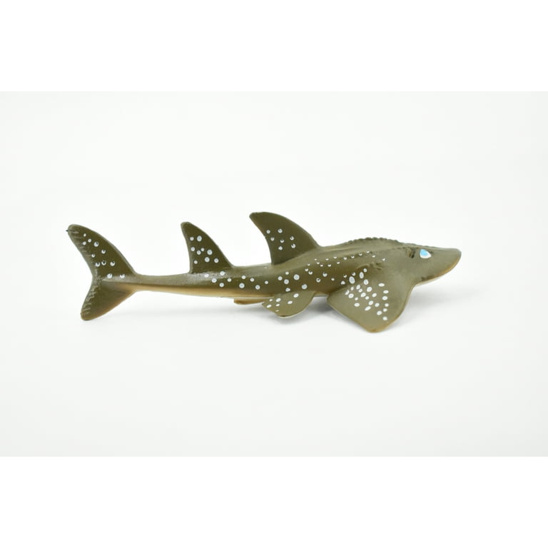 Guitarfish Shark Shovelnose Ray Rubber Fish Hand Painted Realistic Toy Figure Model Replica Kids Educational Gift 4 CH423 BB108 Walmart