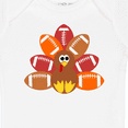 thumbnail image 4 of Inktastic Thanksgiving Cute Football Turkey Boys or Girls Baby Bodysuit, 4 of 5