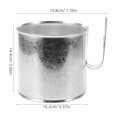 thumbnail image 2 of KAKOWELY Cotton Candy Machine Parts Fixing Ring Stainless Steel Durability 1Pcs, 2 of 8