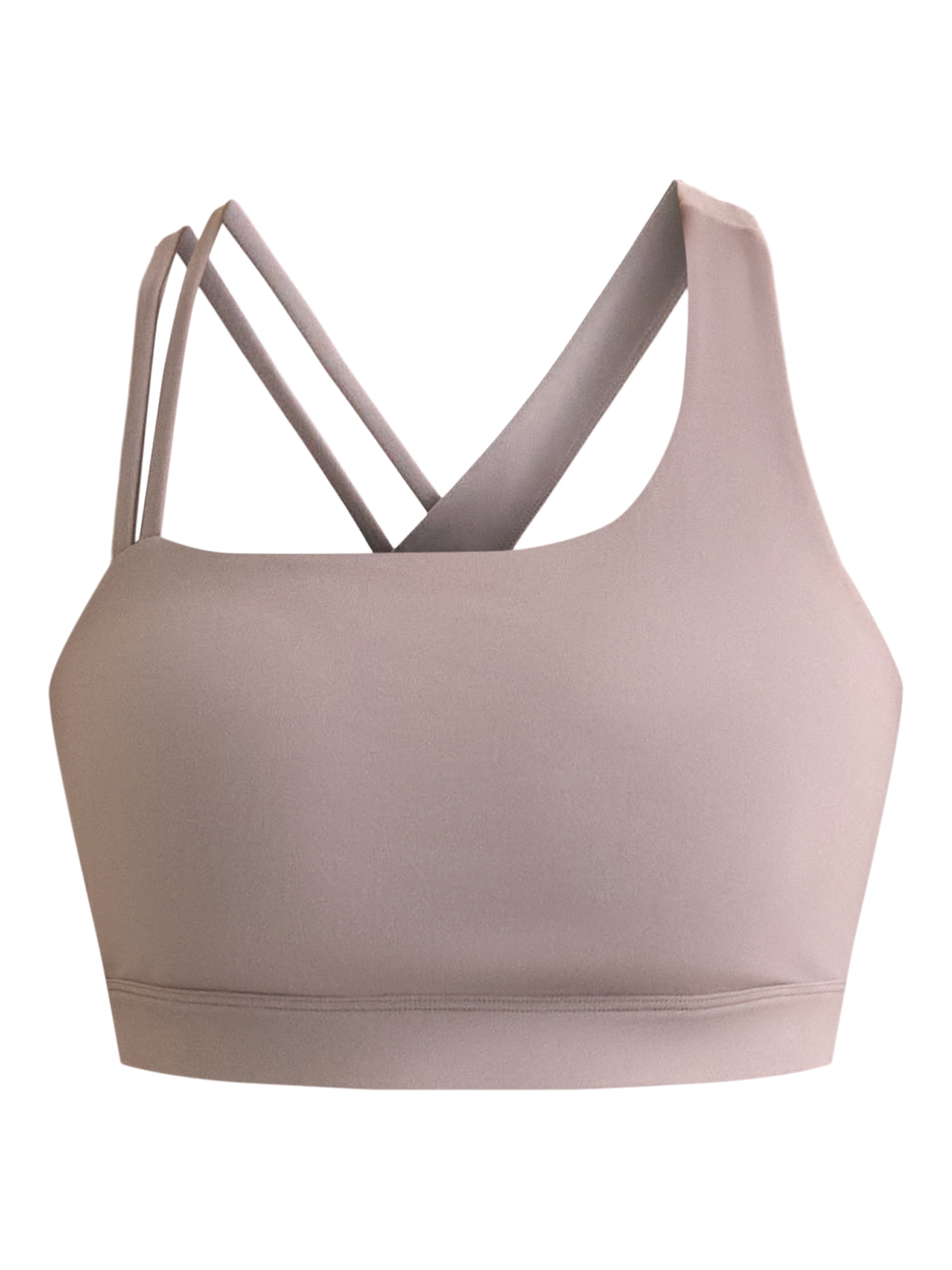 Avia Women's and Women’s Plus SoftSculpt One Shoulder Sports Bra, Sizes XS-4X