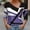 Purple, variant on WXLWZYWL Fall Tops for Women Long Sleeve Collared V Neck Womens Button Down Color Block Blouse Casual Loose Fall Clothes