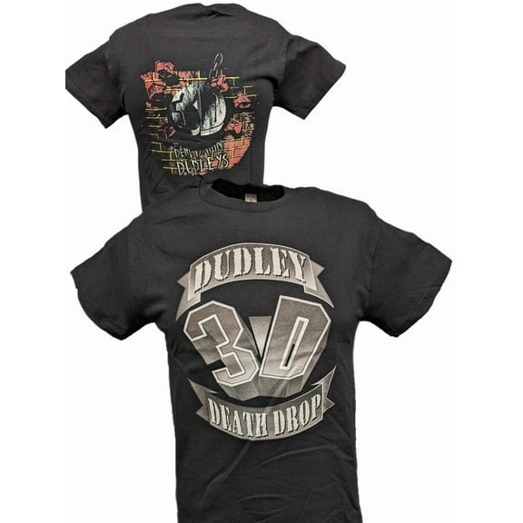 Dudley Boys Bubba Ray D-Von 3D Death Drop Mens T-shirt