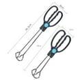 thumbnail image 7 of Cheers US Stainless Steel Kitchen Tongs, Food Tongs, Heavy Duty Stainless Steel Kitchen Tongs Extra Long Scissor Tongs for Cooking, Barbecue, Serving Scissors Tongs - Buffet Pliers, 7 of 7