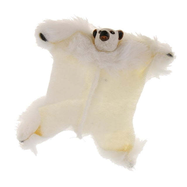 Esca/12 Alfombra de Oso en Mini Accesorios Decorativos de Dollhouse Sunnimix Dollhouse Rug Miniature