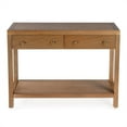 thumbnail image 4 of Butler Specialty Company Nora 2 Drawer Wood Console Table - Natural, 4 of 8