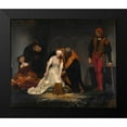 thumbnail image 2 of Delaroche, Paul 13x12 Black Modern Framed Museum Art Print Titled - The Execution of Lady Jane Grey, 2 of 5