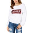 thumbnail image 1 of Suéter Pullover GUESS Desire para Mujer Blanco Grande, 1 of 1