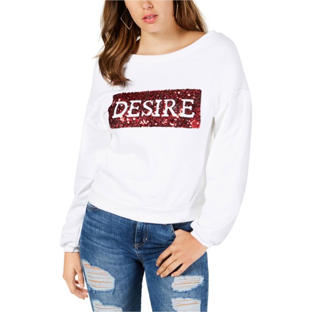 Suéter Pullover GUESS Desire para Mujer Blanco Grande