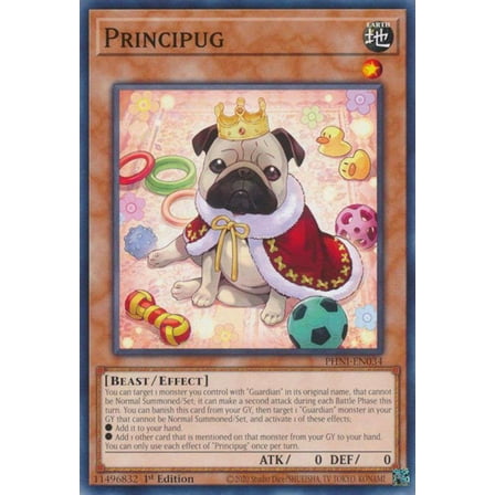 YuGiOh Phantom Nightmare Common Principug PHNI-EN034