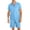 Light Blue, variant on GrmtClth Men's Short Sets 2 Piece 2026 Breathable Collared Tops Vacation Button Down Clothing Fashion Textured Outfit Wine 3XL