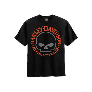 Harley-Davidson Little Boys' Short Sleeve Black Denim Shirt ...