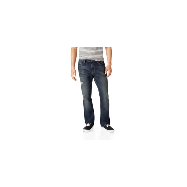 Aeropostale Driggs Slim Boot Cut Jeans para Hombre, Azul, 36W x 34L Aeropostale Corte de bota