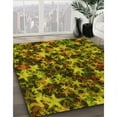thumbnail image 2 of Ahgly Company Indoor Round Patterned Cookie Brown Area Rugs, 8' Round, 2 of 6