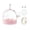 Pink, variant on Portable Bird Travel Cage for Parrots & Hamsters Lightweight Pet with Shoulder Strap Ventilation Holes Durable Design
