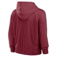thumbnail image 3 of Women's Fanatics Burgundy Washington Commanders Script Lock Full-Zip Hoodie, 3 of 3