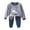 Multicolor E, variant on Bovxnpu Boys Girls Outfits Set 2 Piece Loungewear Set, Girl Long Sleeve Shirt and Pants Set for Toddlers Girls Fall Clothes Home Clothes 4 Years