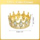 thumbnail image 2 of Uxcell Mini Toppers de Pastel en Forma de Corona, Tiara de Aleación para Reina y Princesa con Cristal para Decoración de Pastel de Cumpleaños, Dorado/Múltiples Colores, 2 of 6