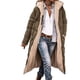 thumbnail image 1 of Abrigo Sherpa para mujer Abrigos lisos Chaqueta polar de manga larga Ropa de abrigo cómoda para mujer con capucha Vacaciones, 1 of 3