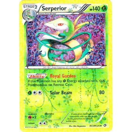 Pokemon Legendary Treasures Radiant Collection Uncommon Serperior RC3